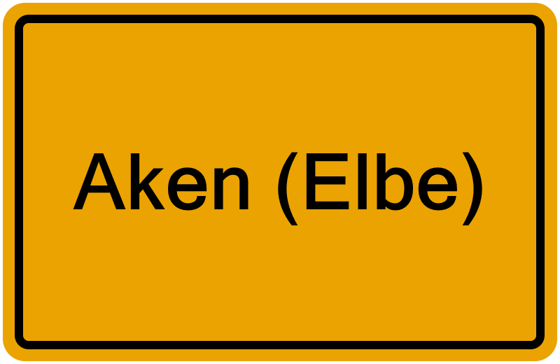 Handelsregisterauszug Aken (Elbe)